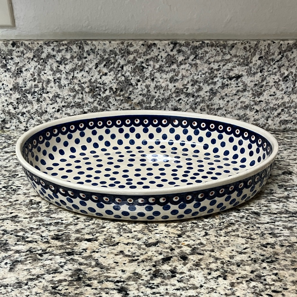 Boleslawiec Polish Pottery Bowl Baking Dish Serveware
